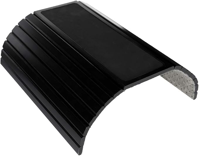 GEHE Couch Arm Tray Table, Flexible/Foldable Sofa Armrest Tray, Couch Armrest Table Cup Holder Great for Drinks Snacks Remote Control, Portable Side Table and Anti-Slip Bottom