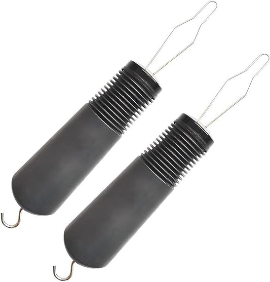2 Pack Button Hook and Zipper Pull - Button Hook Tool - Button Helper Tool - 2 in 1 Dressing Aid Assist for Senior Elderly Arthritis Disabled