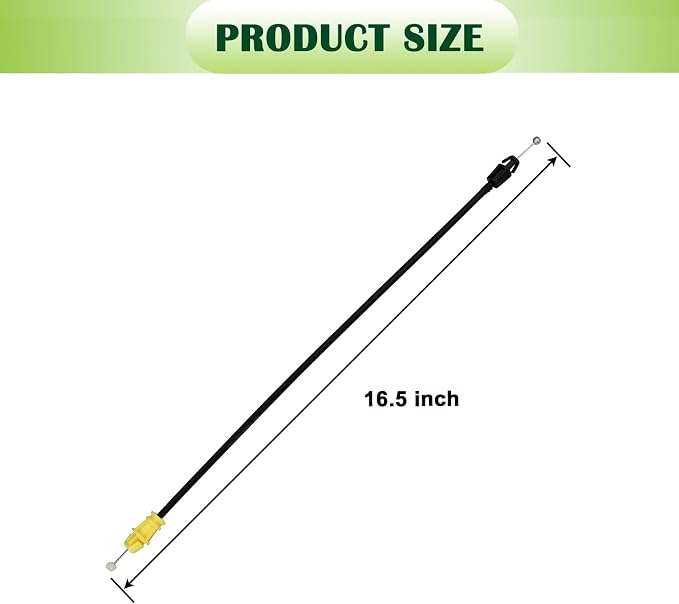 924-360 16.5" Inside Door Handle Latch Release Cable Compatible with 2007-2014 Chevy Silverado Tahoe GMC Sierra Yukon Escalade Replaces 25880301 25876384 20783848 25866299