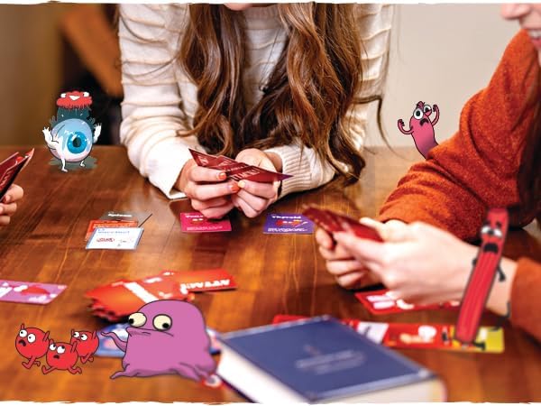The Awkward Yeti Organ Attack | Funny Family Card Game for Kids Ages 8+ & Parents, Teens & Adults | Anatomy & Organ-Themed Party Game for Family Game Night | Super Fun