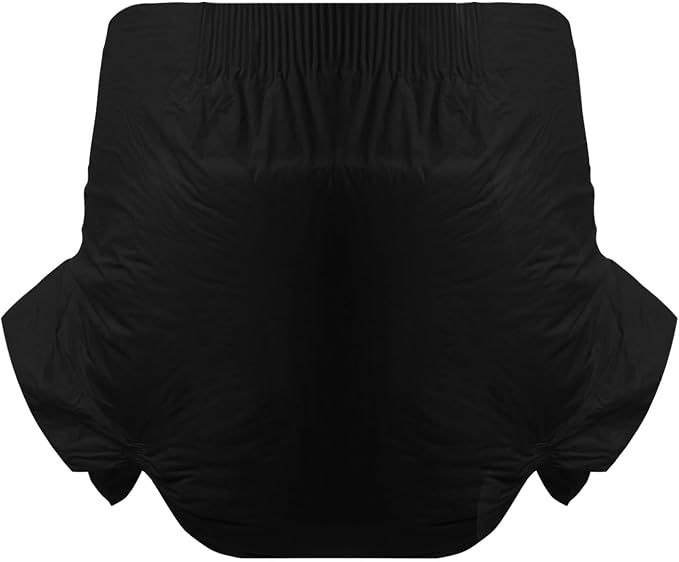 CutiePlusU Disposable Diaper Protective Underwear - Black 10 Pieces