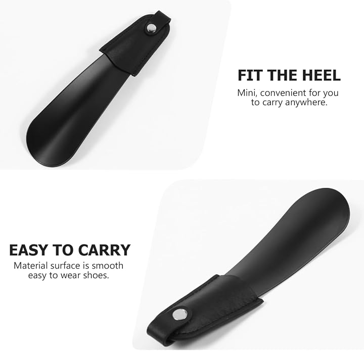 FRCOLOR Shoehorn Shoe Horn Long Handle for Dress Shoe Horn Sleek Shoe Horn with Long Handle Shoe Horn Travel