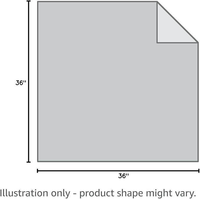 Buraku Welding Blanket Fireproof | Heat Resistant Up to 1800°F | Flame Retardant Fabric Material Carbon Felt for Welders | Plumbers Cuttable (36"X36",1PACK)