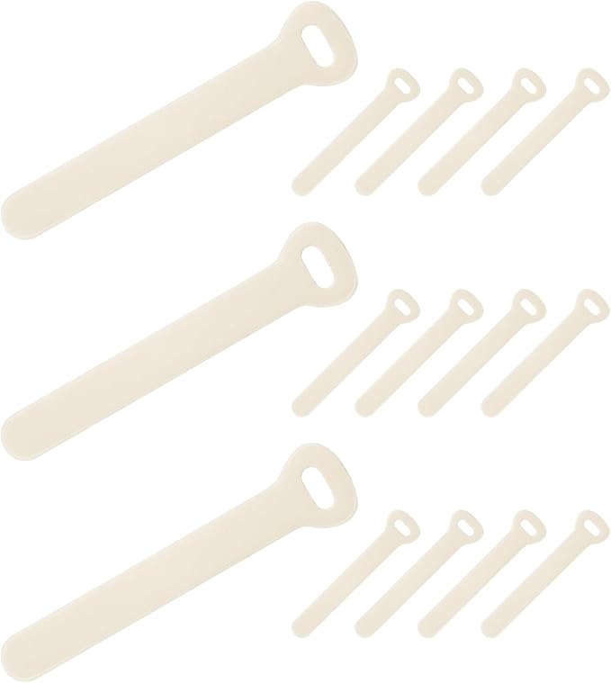 PATIKIL 15Pcs Leather Zipper Pull, 2.6" Replacement Zipper Puller Extender Backpack Luggage Sliders for Handbags Suitcases Bags Wallets Jackets Coats Pull Tabs, Apricot