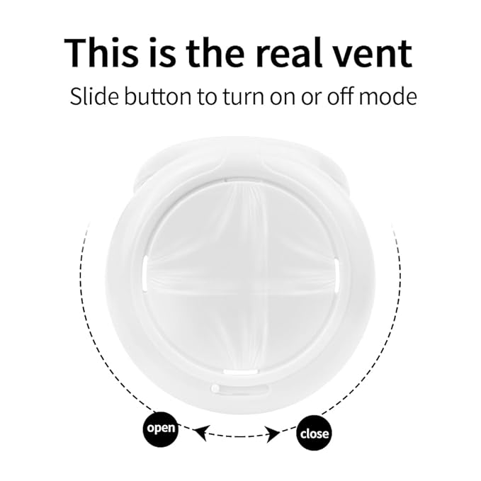 2pcs Retainer Case with Mirror and Vent Holes, Convenient and Cute Orthodontic Aligner Retainer Case for Travel, Give to Family Members, Friends and Colleagues