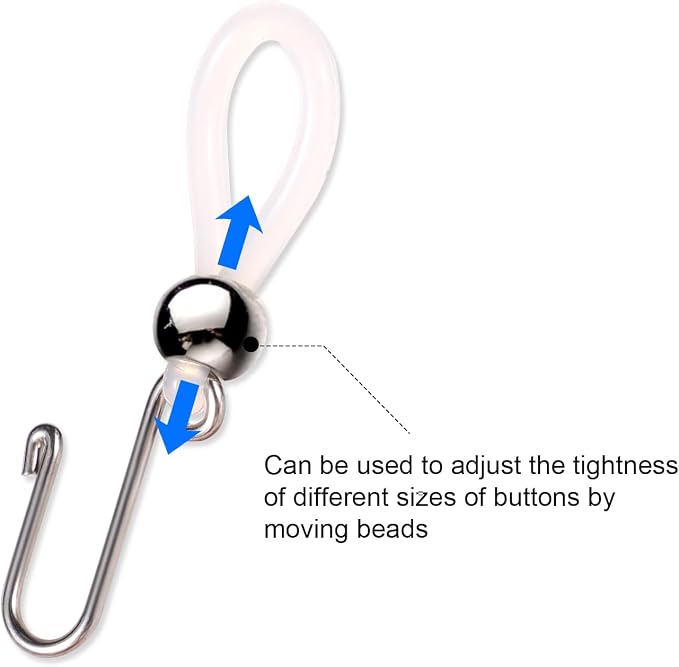 15pcs Zipper Holder, Zipper Holder Upper for Jeans Clasp Pants Up Hook Jeans Zipper Button Lock Zipper Puller Tool Keep Zipper Up on Pants Jeans Skirts