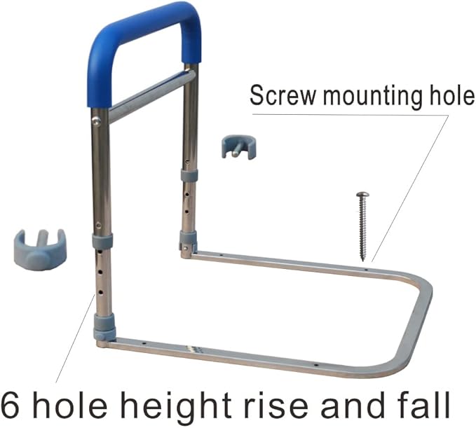 Elderly Assis Bedside Assistant Stainless Steel Bedside handrail for The Stable and Foldable