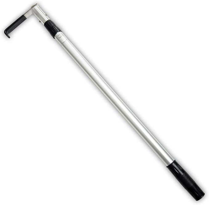 Cargo Retriever Hook, 6 FT Telescoping Cargo Grabber Reach Tool for Truck | Cargo Grabber Reach Tool for Pickup Truck Bed, Telescoping Pull Pole with Grab Hook, Heavy Duty Truck Accessories