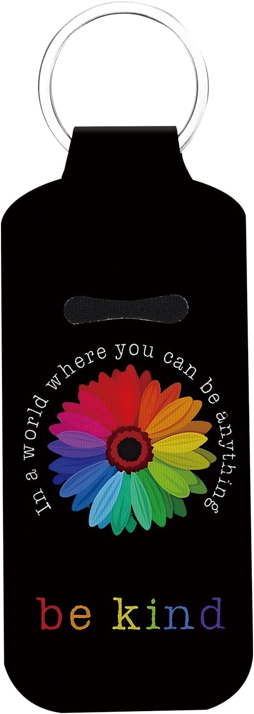Chapstick Holder Keychain Lip Balm Holder with Clip
