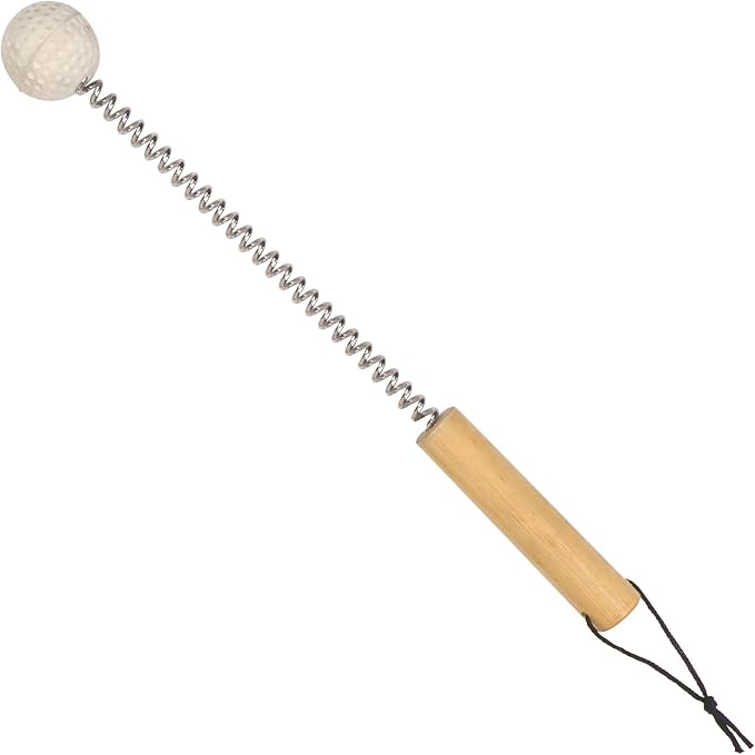 BambooMN 12.5 Inch Bamboo Wooden Metal Bongers for Stress Relief, 2 Units