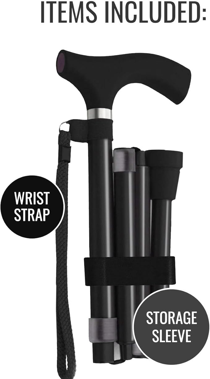 Switch Sticks Walking Cane for Men or Women, Foldable and Adjustable from 32-37 Inches, FSA and HSA Eligible