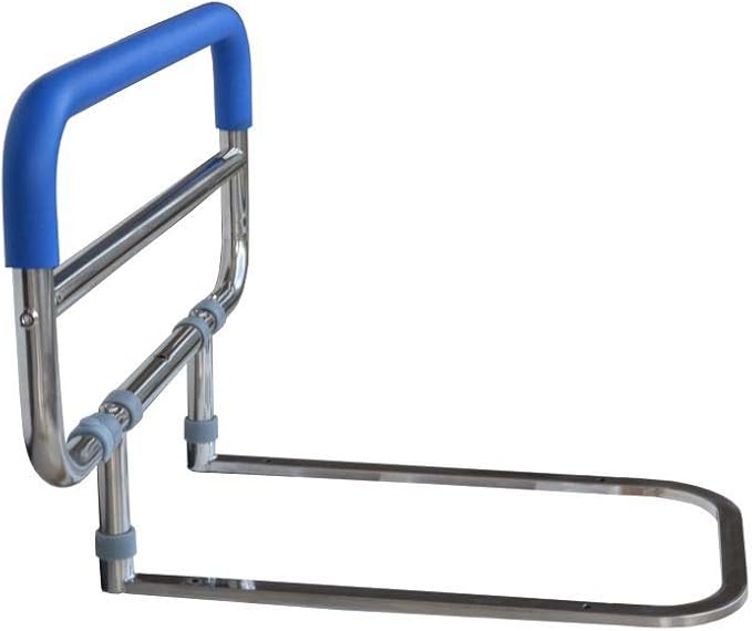 Bedside Assistant Stainless Steel Bedside handrail for The Stable and Foldable Adjustable Senior Bed Safety Rail and Bedside Standing Assist Grab Bar