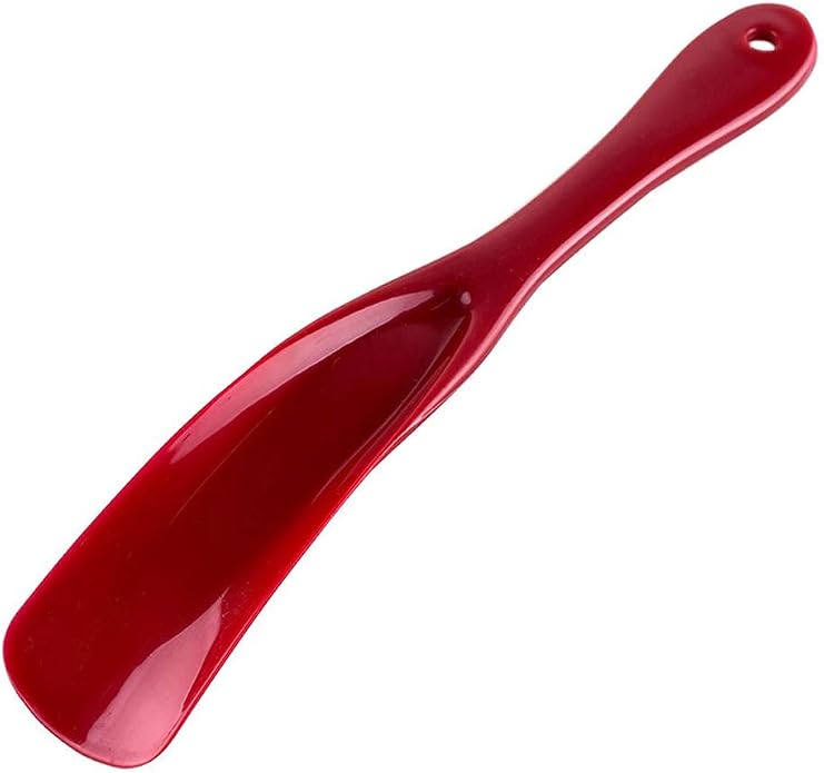 2 Pcs Mini Shoe Horns - Flexible Thermoplastic Shoe Helper, Compact & Portable for Travel, Home, or Office Storage