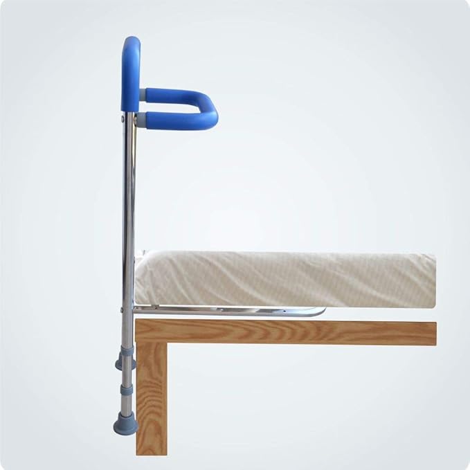 Elderly Assis Bedside Assistance Stainless Steel Bed Assist Rail Handle, Guard Grab Bar Bed Stability