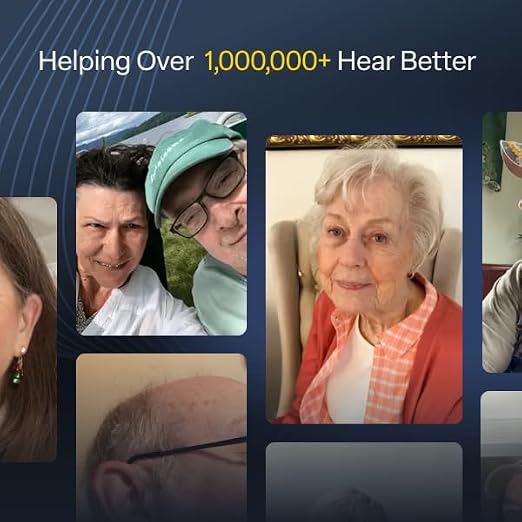 Audien ION Pro 2 Hearing Aids for Seniors & Adults | Advanced OTC, Bluetooth & App, Sound Check Included, FDA-Registered, Personalized Profiles, Halo Design