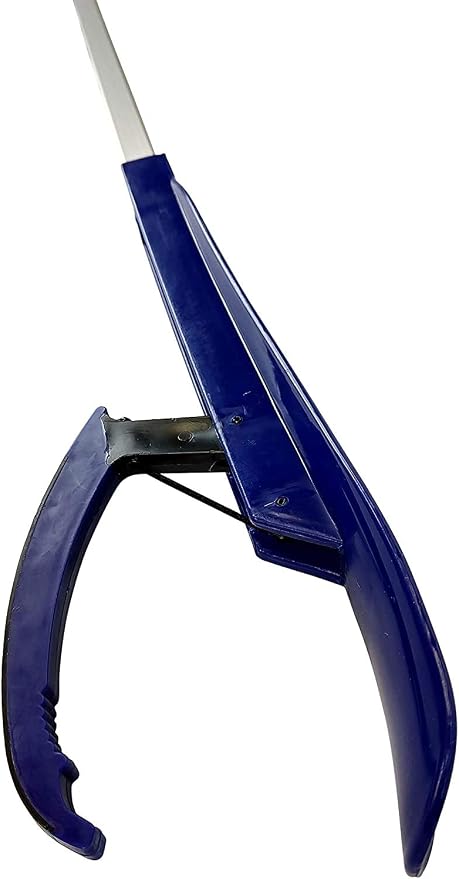 Blue Jay ‘Get Your Shoe On’ Shoehorn - Lightweight Shoe Wearing Stick with Gripper - Easy to Use, No Extra Bending Required, Get Your Shoes On Easily - 32 Inches, Light Blue