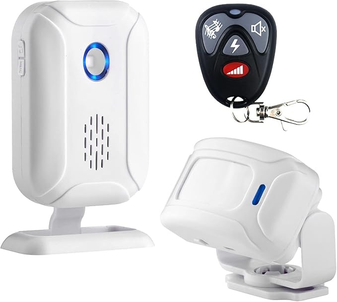 Motion Sensor Door Bells Chimes for Business, Bed and Fall Sensing,Door Buzzer, Commercial Wireless Security Storefront Bell, Body Motion Sensor Alarm with Remote