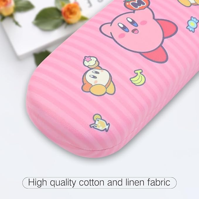 PERFECTSIGHT Hard Shell Eyeglasses Case, Kawaii Protective Glasses Case for Kids, Cute Eyeglass Case for Women Men Girls