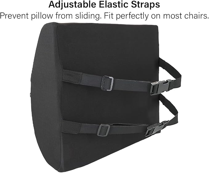 Vaunn Medical Lumbar Back Support Cushion Pillow