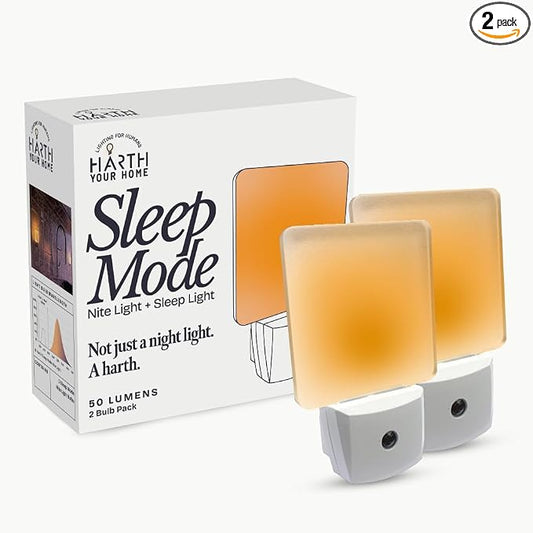 2-Pack Automatic Adults & Kids Night Lights Plug into Wall I Cozy Home Decor Led Wall Lights Bedroom Ambient Lighting I Dusk to Dawn Sensor Bathroom Night Light Kids Bathroom Lights, Bedroom Lights