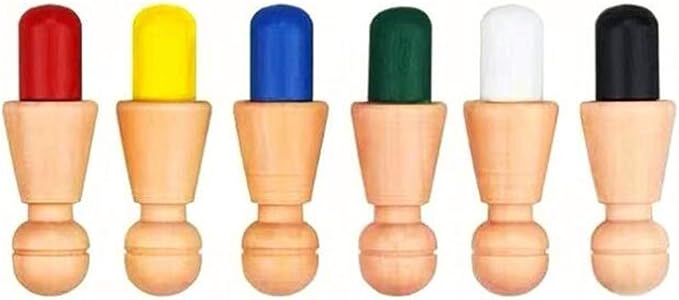 Montessori Material Memory Chess Match Game Small Cylinder Socket Stacking Sorting Sensorial Material for Kids