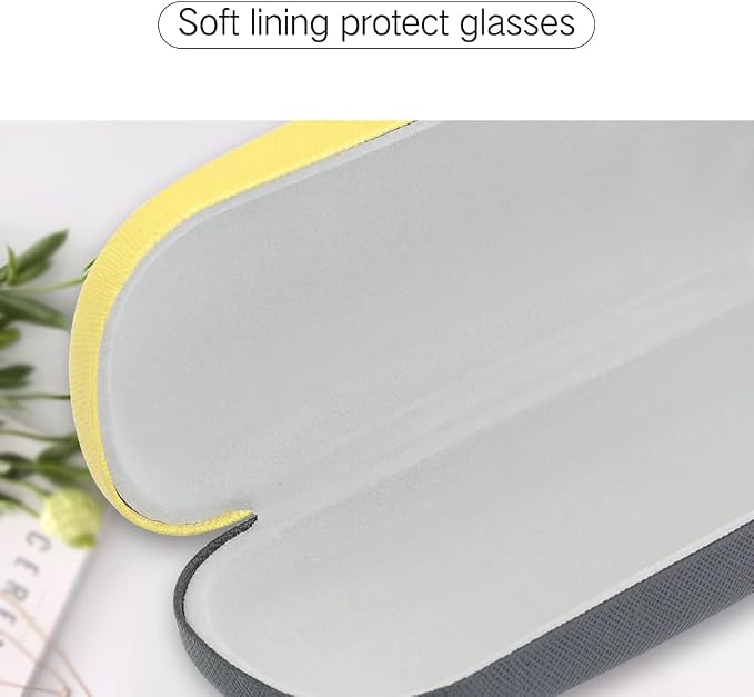 PERFECTSIGHT Hard Shell Eyeglasses Case, Kawaii Protective Glasses Case for Kids, Cute Eyeglass Case for Women Men Girls