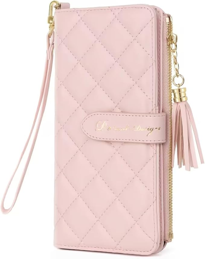 Passport Holder for Travel,Leather Passport Wallet,Travel Document Organizer with AirTag Slot,RFID Blocking With Credit Cards Case,Zippered Coins Pocket and Cash Slot for Women Men