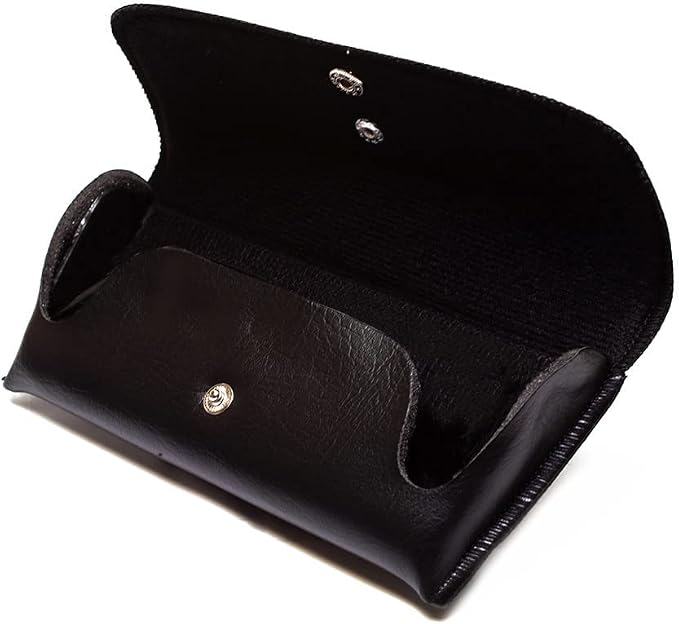 Calabria Snap Beltloop Eyeglass Cases (Black)