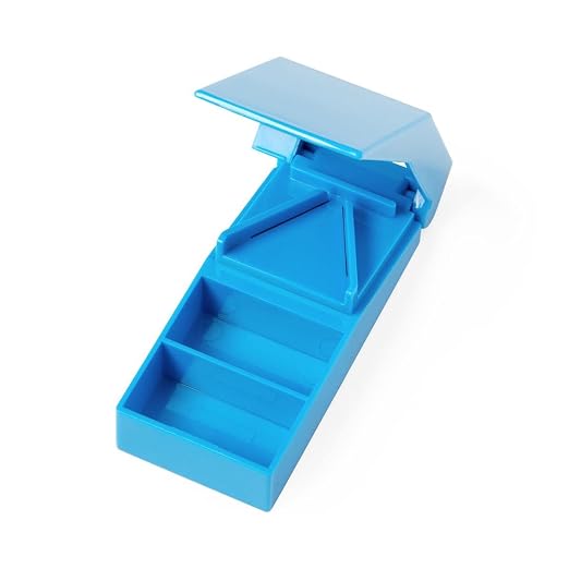 Medline Splitter, Pill, Blue, Custom for 1004470, Pack of 144