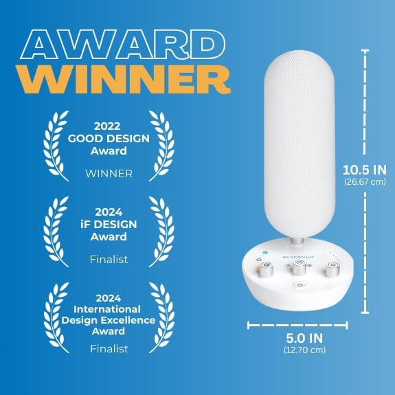 BEACON40® Light Therapy Gamma Lamp | 40Hz Gamma Waves for Memory, Sleep & Focus Clarity | Memory Aid, Cognitive Wellness & Biohacking Device