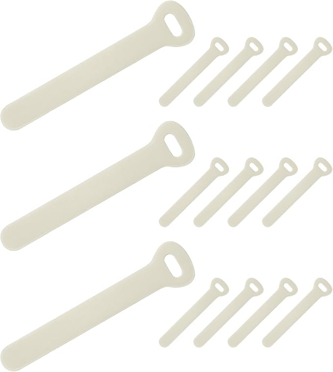 PATIKIL 15Pcs Leather Zipper Pull, 2.6" Replacement Zipper Puller Extender Backpack Luggage Sliders for Handbags Suitcases Bags Wallets Jackets Coats Pull Tabs, Light Apricot