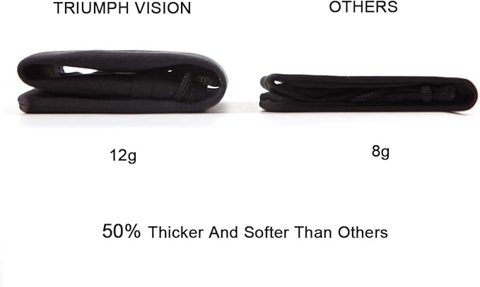 TRIUMPH VISION Glasses Case Soft Eyeglass Case Sunglass Pouch Cloth 3 Pack | Thick Microfiber Pouch Drawstring Pouch Eye Glass Bag Sunglasses Sleeve Storage, Lens Protection Cover,Cleaning Lens Screen