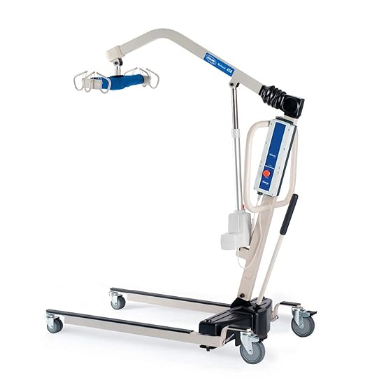 Invacare RPL450-1 Reliant Electric Patient Lift with Manual Low Base, 450 lb. Weight Capacity