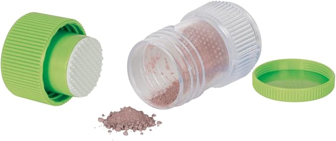 EZY DOSE Pill Crusher, Crushes Pills, Vitamins, Tablets, Storage Compartment, Removable Drinking Cup, Portable Design, Designed for Travel, Color May Vary, BPA Free (Pack of 2)
