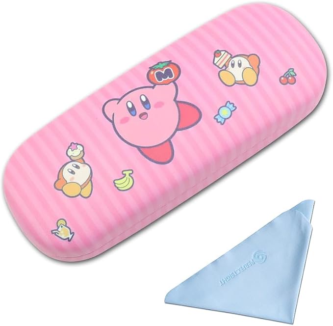 PERFECTSIGHT Hard Shell Eyeglasses Case, Kawaii Protective Glasses Case for Kids, Cute Eyeglass Case for Women Men Girls