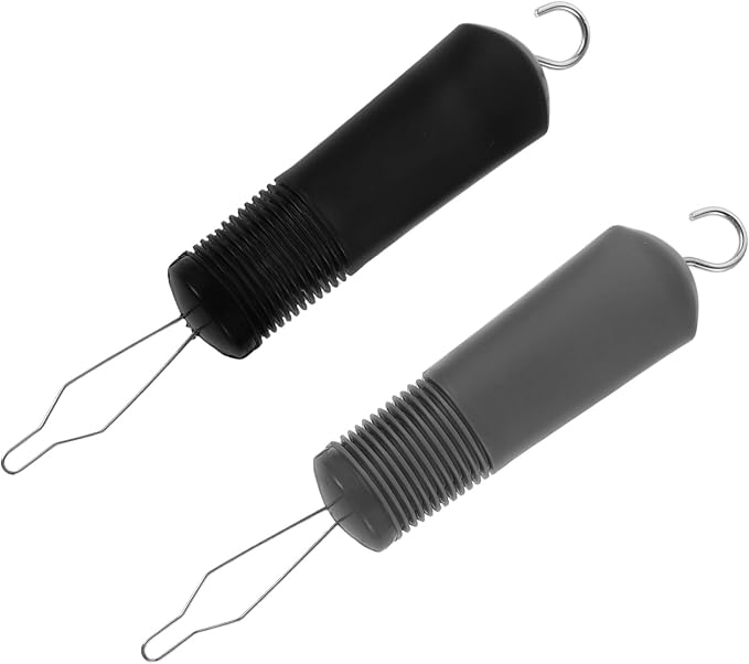 2pcs Button Assist Tool for Seniors and Disabled with Arthritis, Zipper Puller and Button Hook Dressing Aid, Versatile Use with Pp and Metal Material, Easy Buttoning for Travel