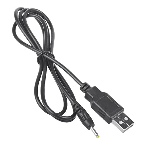 NTQinParts DC USB Power Charging Cable Cord for Skylight 10 inch WiFi Digital Picture Frame 916496