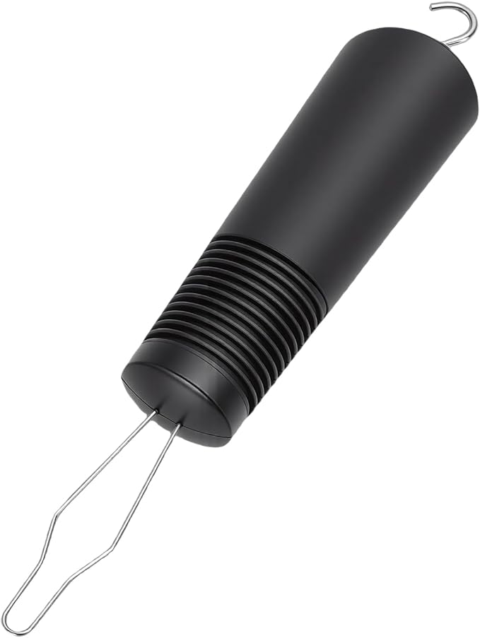 GOWENIC Button Hook, Zipper Puller One Hand Dressing Tool, Clothing Fastener Hook Aid with Ergonomic Grip for Arthritis Seniors, Button Aid for Jackets Coats, Dressing Assistant for