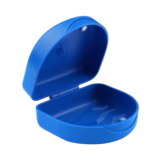 ARGOMAX Aligner Case, Retainer Case, Braces Box, 1 Piece Orthodontic Box, BLUE.