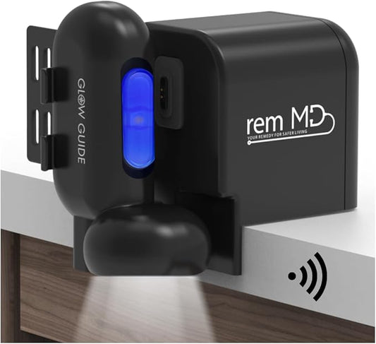 Smart Light for Mobility Devices – Automatic LED Pathway Light with Apple Find My Integration – Hands-Free Safety Accessories for Canes, Walkers & Wheelchairs – Universal Fit & Rechargeable