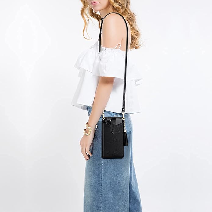 Peacocktion Small Crossbody Cell Phone Purse for Women, Lightweight Mini Small Crossbody Bags for Women with Card Slots