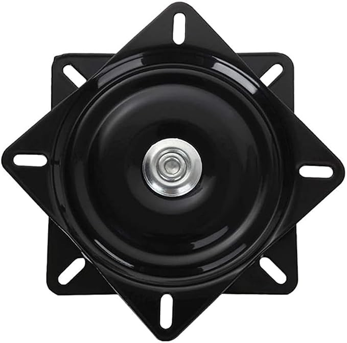 Smooth 360-Degree Boat Seat Swivel with Steel Construction(1PC) | 5 1/4" Bolt Pattern, Compact Size for Boat Seats, Bar Stools, Counter Stools.
