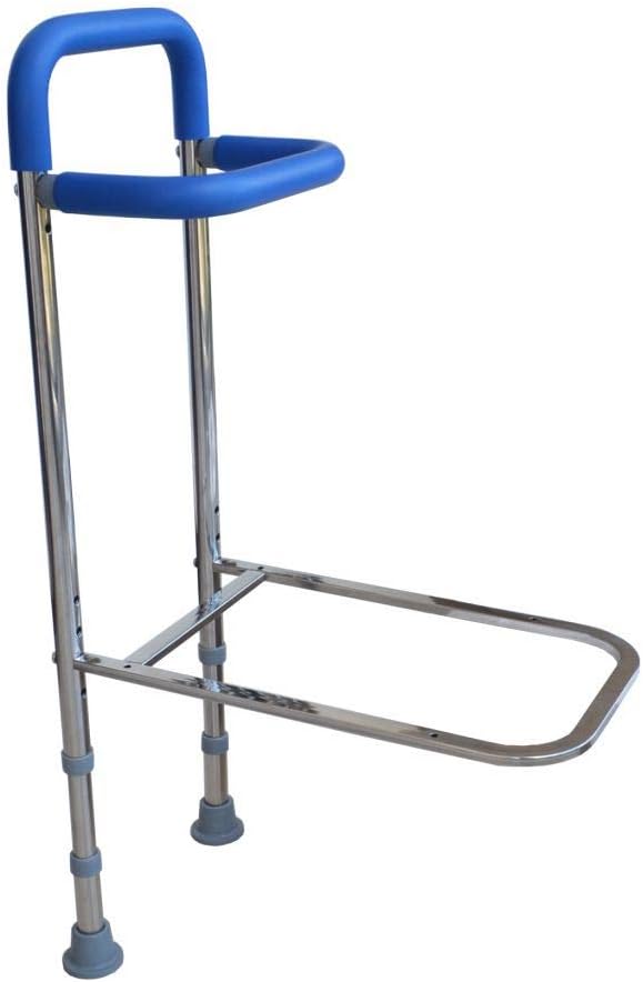Elderly Assis Bedside Assistance Stainless Steel Bed Assist Rail Handle, Guard Grab Bar Bed Stability