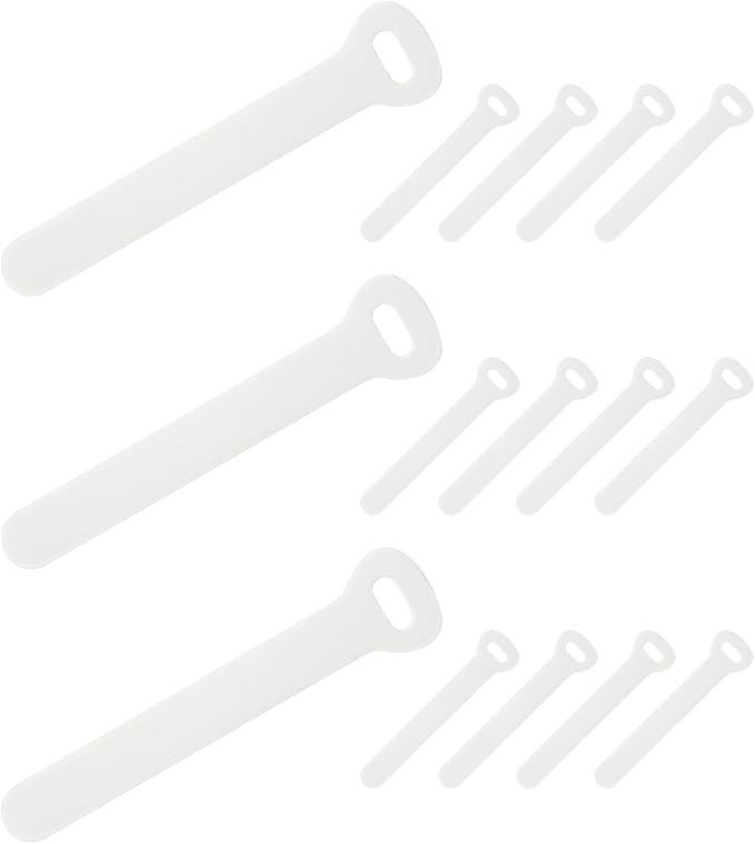 PATIKIL 15Pcs Leather Zipper Pull, 2.6" Replacement Zipper Puller Extender Backpack Luggage Sliders for Handbags Suitcases Bags Wallets Jackets Coats Pull Tabs, White