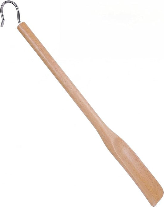 17.3" Innovative Shoe Horn with Boot Hooks, Multi-functional, Perfect Gifts for Seniors, Men, Women, Kids
