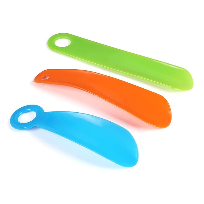 Guojiang Lazy Shoe Helper Unisex Handled Shoe Horn Easy On & Off Shoe Lifting Aid Tool Shoehorn Shoe Lifter Shoe Horn Long Handle