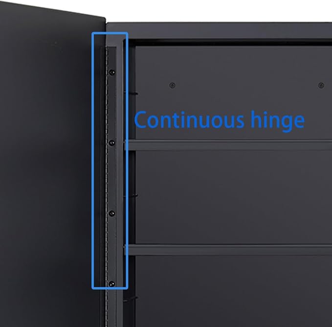 Black Plastic Medicine Mirror Cabinet for Bathroom with 16 x 28 inch Beveled Edge Mirror, Recessed and Surface Mount