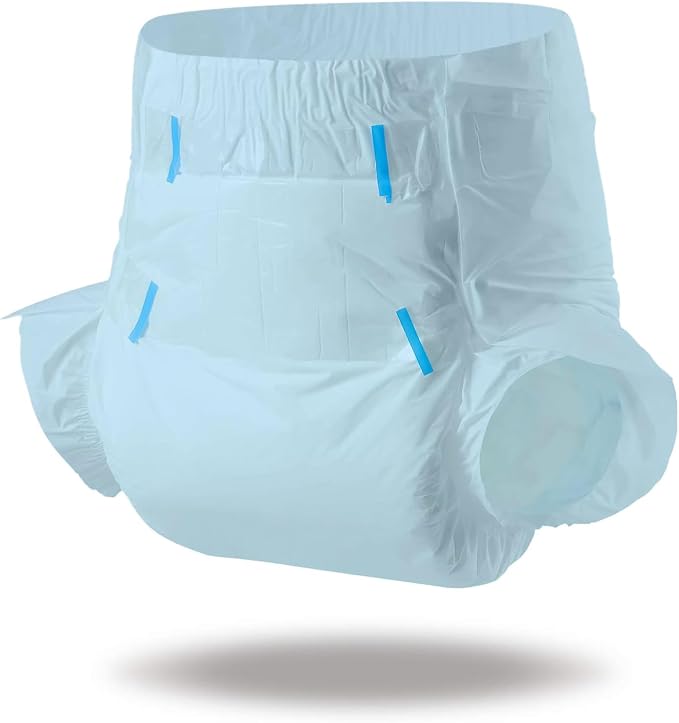 CutiePlusU Disposable Diaper 10 Pieces Protective Underwear Blue 28"-38"