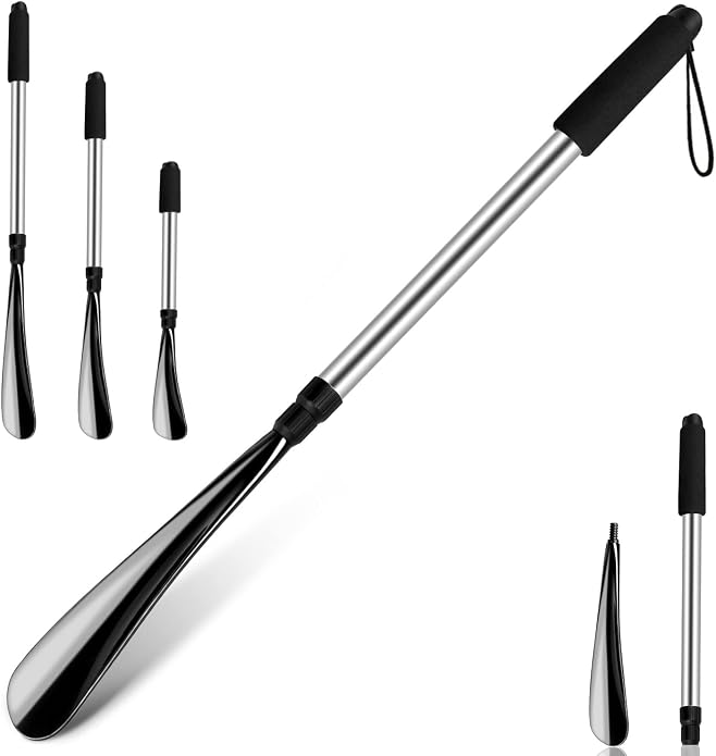 XYH Shoe Horn, 22 to 32 Inch Telescopic long shoe horn for seniors.