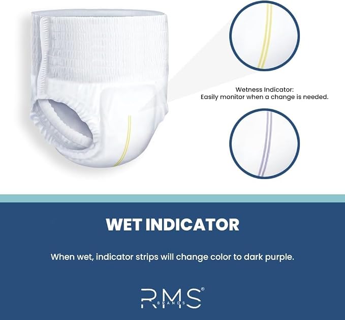 Comfort Wear Adult Pull-Ups Large (40–56″), 18 Count | Leak-Cuff Protection Disposable Incontinence Underwear with Extra Absorbency 10g SAP & Wetness Indicator for Men & Women
